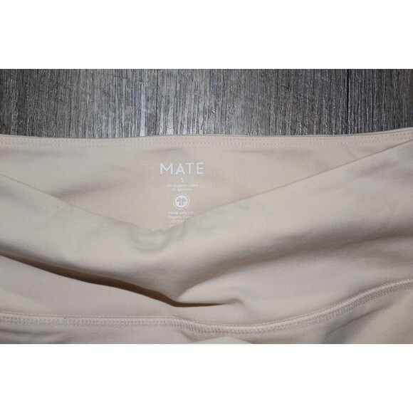 MATE THE LABEL WOMEN'S ORGANIC COTTON TENNIS SKORT W/POCKETS NWOT BONE SZ S - Picture 7 of 8